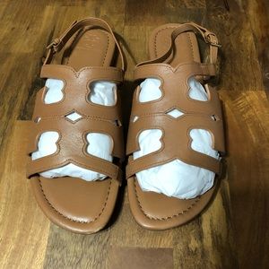 Tory Burch serif sandal size 9